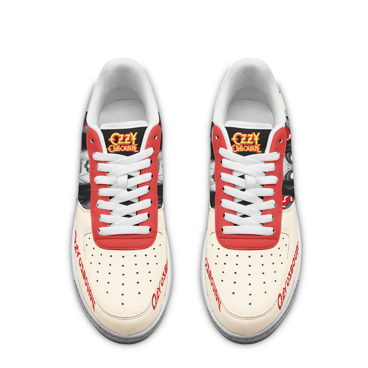 LIMITED EDITION - NEW CUSTOMIZED BLACK SABBATH x OZZY OSBOURNE AF1 SHOES