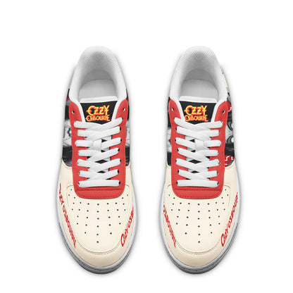 LIMITED EDITION - NEW CUSTOMIZED BLACK SABBATH x OZZY OSBOURNE AF1 SHOES