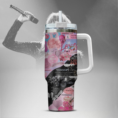 LIMITED EDITION - NEW CUSTOMIZED TAYLOR SWIFT 40 Oz TUMBLER