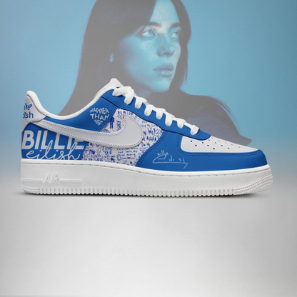 LIMITED EDITION - NEW CUSTOMIZED BILLIE EILISH AF1 SHOES