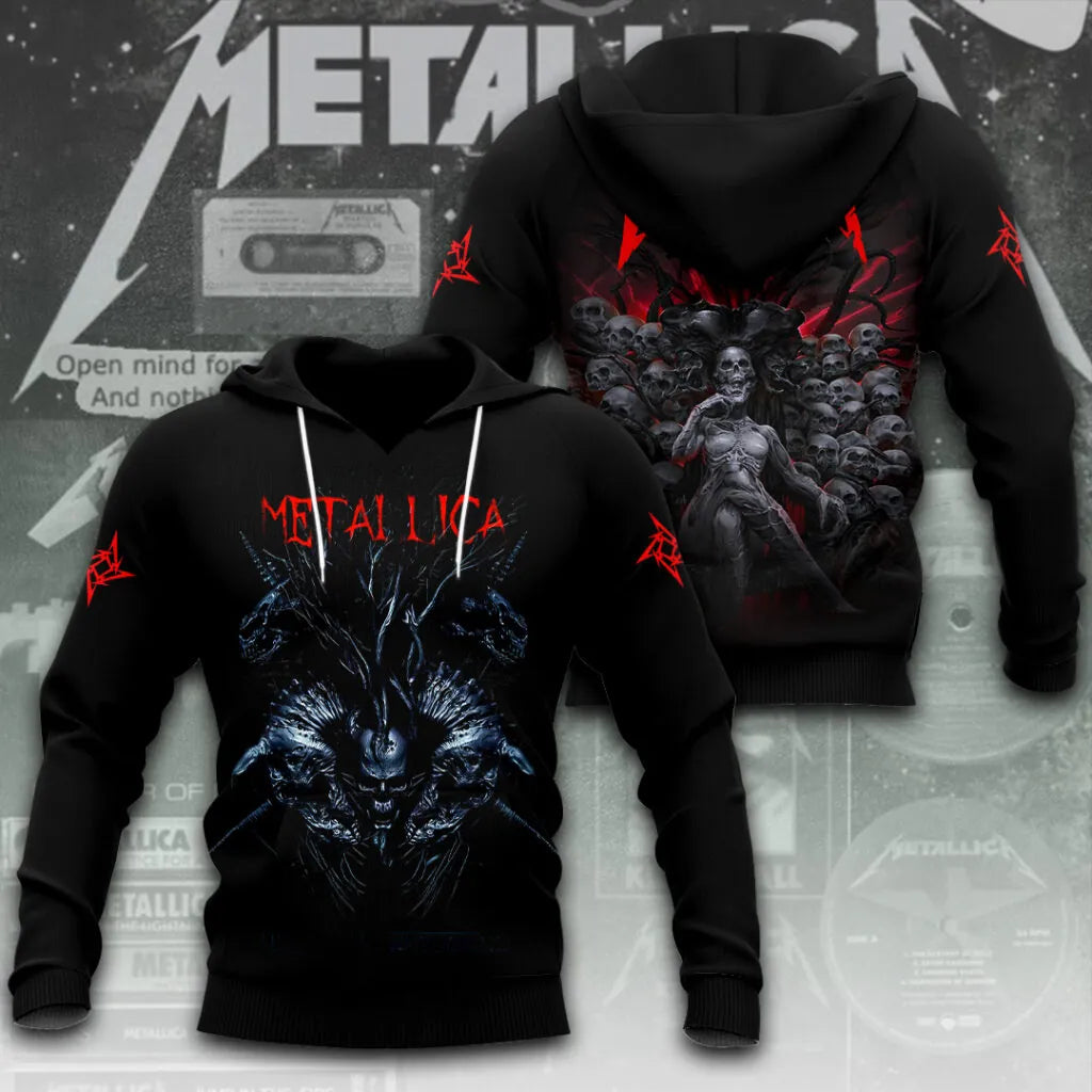 LIMITED EDITION - NEW CUSTOMIZED METALLICA T-SHIRT, HOODIE, ZIP HOODIE