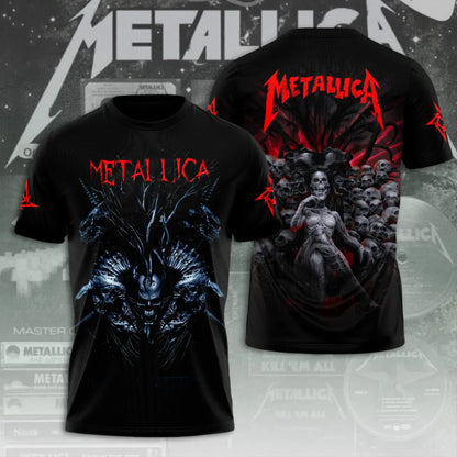 LIMITED EDITION - NEW CUSTOMIZED METALLICA T-SHIRT, HOODIE, ZIP HOODIE