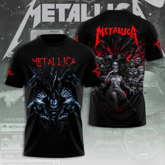 LIMITED EDITION - NEW CUSTOMIZED METALLICA T-SHIRT, HOODIE, ZIP HOODIE