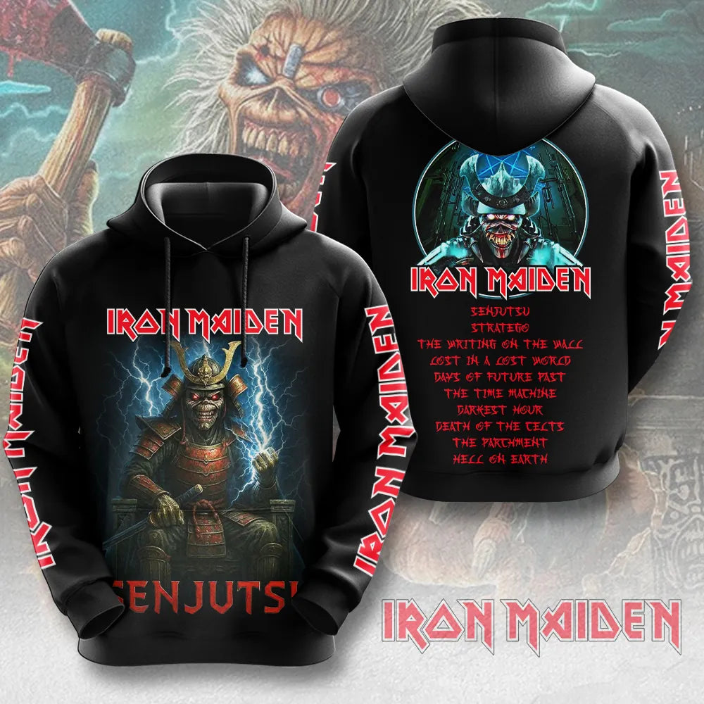 LIMITED EDITION - NEW CUSTOMIZED IRON MAIDEN T-SHIRT, HOODIE, ZIP HOODIE