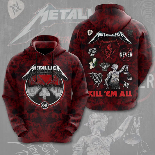 LIMITED EDITION - NEW CUSTOMIZED METALLICA T-SHIRT, HOODIE, ZIP HOODIE