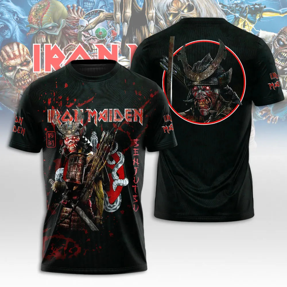 LIMITED EDITION - NEW CUSTOMIZED IRON MAIDEN T-SHIRT, HOODIE, ZIP HOODIE