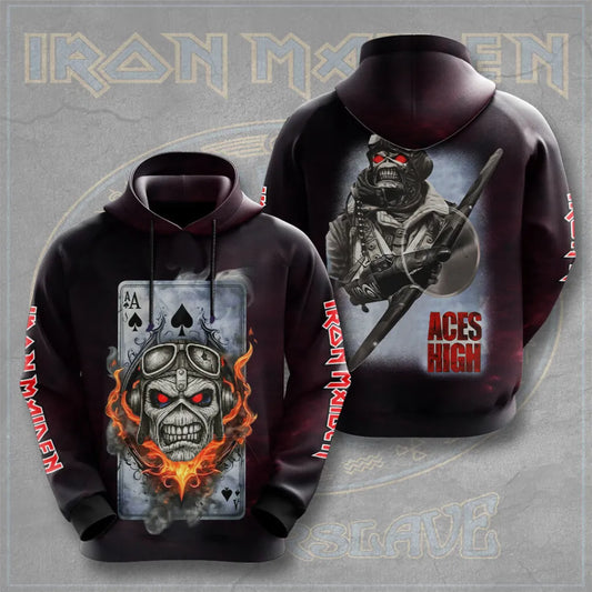 LIMITED EDITION - NEW CUSTOMIZED IRON MAIDEN T-SHIRT, HOODIE, ZIP HOODIE
