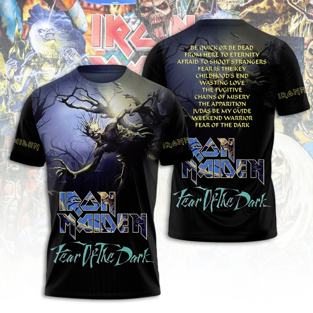 LIMITED EDITION - NEW CUSTOMIZED IRON MAIDEN T-SHIRT, HOODIE, ZIP HOODIE