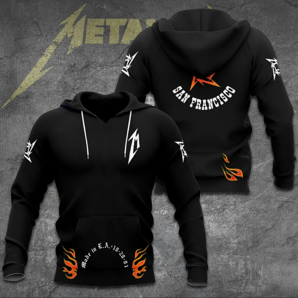 LIMITED EDITION - NEW CUSTOMIZED METALLICA T-SHIRT, HOODIE, ZIP HOODIE