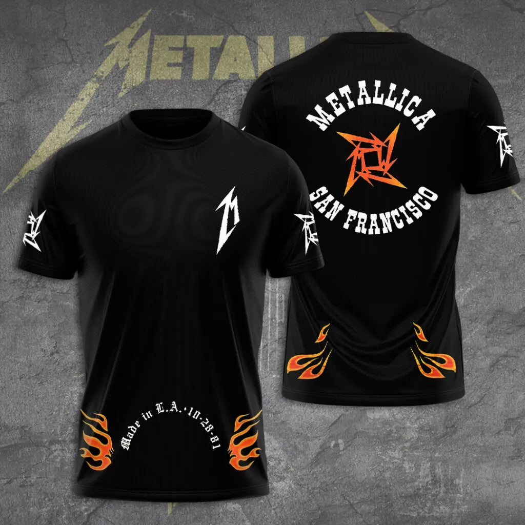 LIMITED EDITION - NEW CUSTOMIZED METALLICA T-SHIRT, HOODIE, ZIP HOODIE