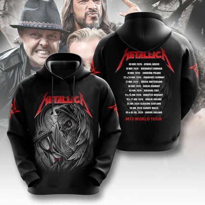 LIMITED EDITION - NEW CUSTOMIZED METALLICA T-SHIRT, HOODIE, ZIP HOODIE
