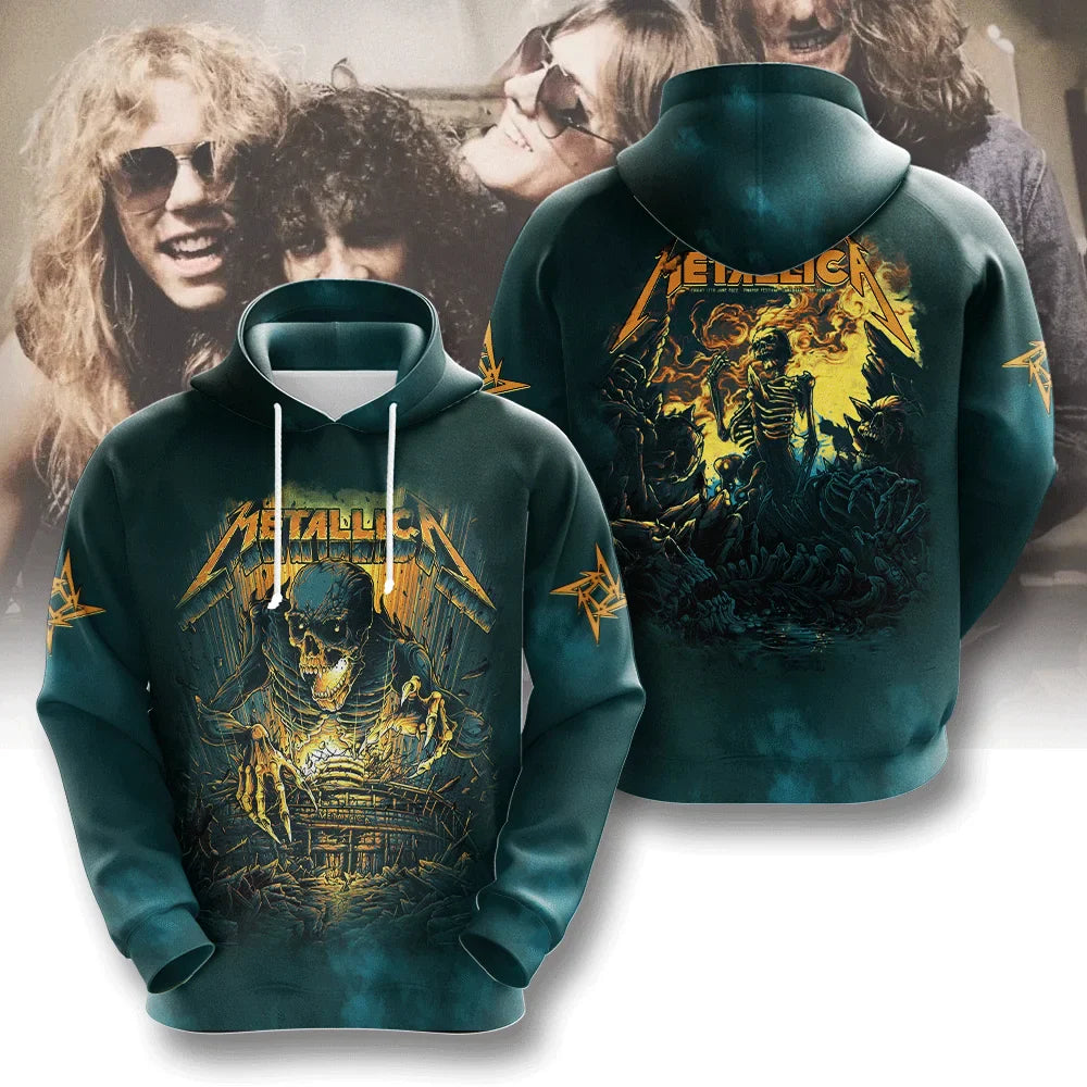 LIMITED EDITION - NEW CUSTOMIZED METALLICA T-SHIRT, HOODIE, ZIP HOODIE