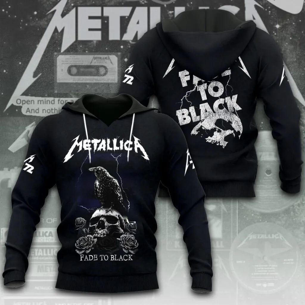 LIMITED EDITION - NEW CUSTOMIZED METALLICA T-SHIRT, HOODIE, ZIP HOODIE