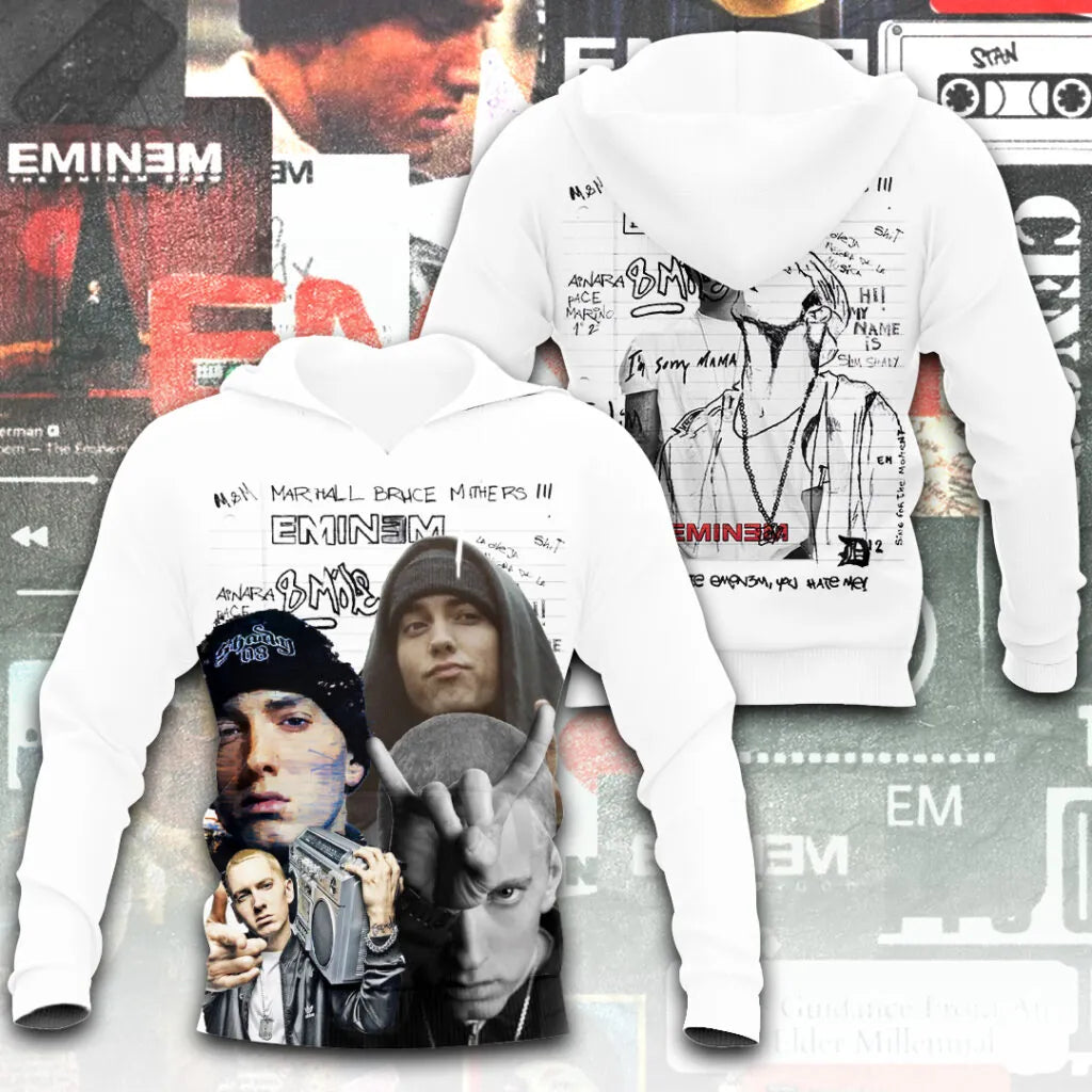 LIMITED EDITION - NEW CUSTOMIZED EMINEM T-SHIRT, HOODIE, ZIP HOODIE