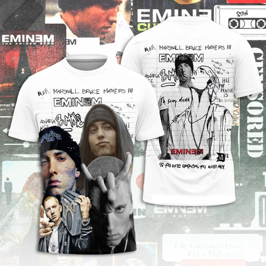 LIMITED EDITION - NEW CUSTOMIZED EMINEM T-SHIRT, HOODIE, ZIP HOODIE