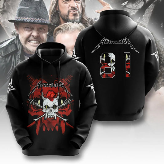 LIMITED EDITION - NEW CUSTOMIZED METALLICA T-SHIRT, HOODIE, ZIP HOODIE