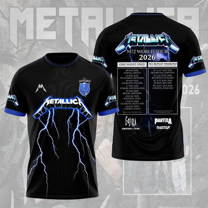 LIMITED EDITION - NEW CUSTOMIZED METALLICA T-SHIRT, HOODIE, ZIP HOODIE