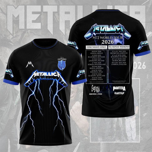 LIMITED EDITION - NEW CUSTOMIZED METALLICA T-SHIRT, HOODIE, ZIP HOODIE