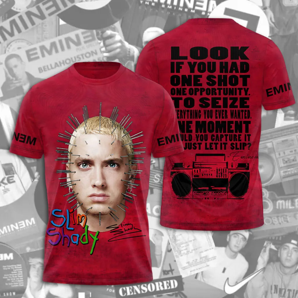 LIMITED EDITION - NEW CUSTOMIZED EMINEM T-SHIRT, HOODIE, ZIP HOODIE