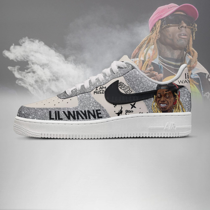 LIMITED EDITION - NEW CUSTOMIZED LIL WAYNE AF1 SHOES