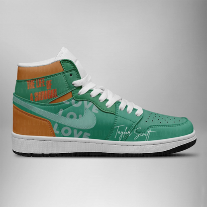 LIMITED EDITION - NEW CUSTOMIZED TAYLOR SWIFT AIR JORDAN SHOES