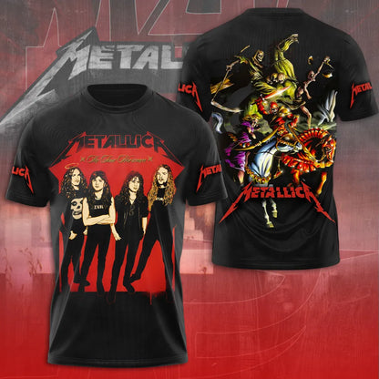 LIMITED EDITION - NEW CUSTOMIZED METALLICA T-SHIRT, HOODIE, ZIP HOODIE