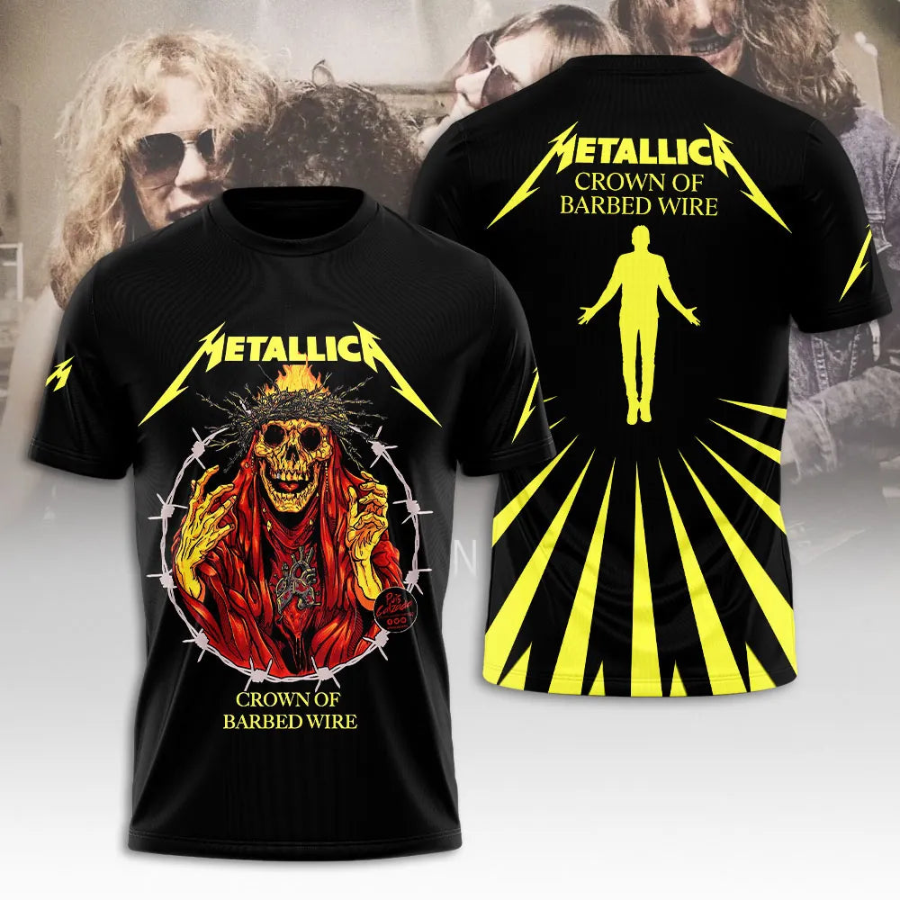 LIMITED EDITION - NEW CUSTOMIZED METALLICA T-SHIRT, HOODIE, ZIP HOODIE