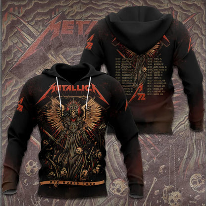 LIMITED EDITION - NEW CUSTOMIZED METALLICA T-SHIRT, HOODIE, ZIP HOODIE