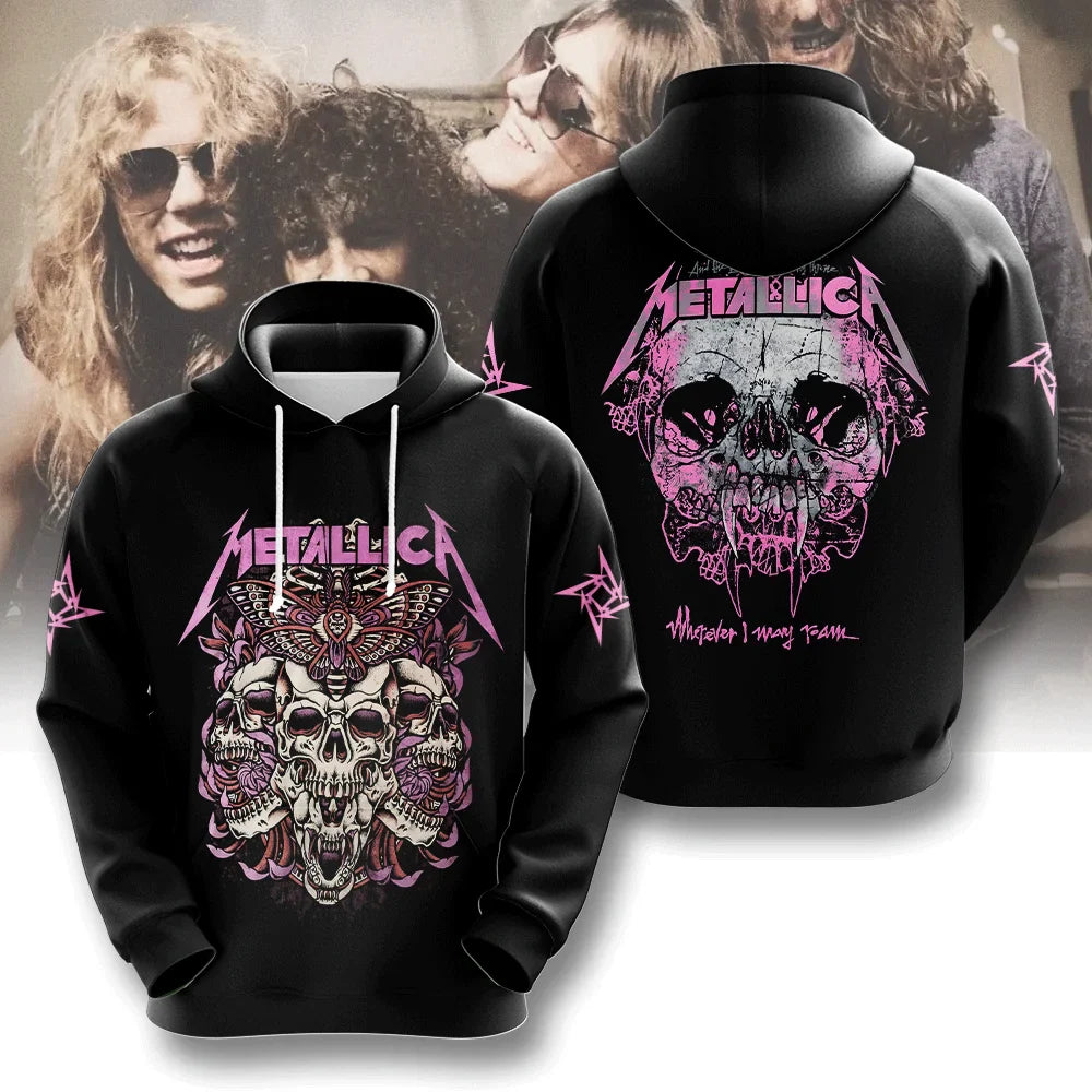 LIMITED EDITION - NEW CUSTOMIZED METALLICA T-SHIRT, HOODIE, ZIP HOODIE