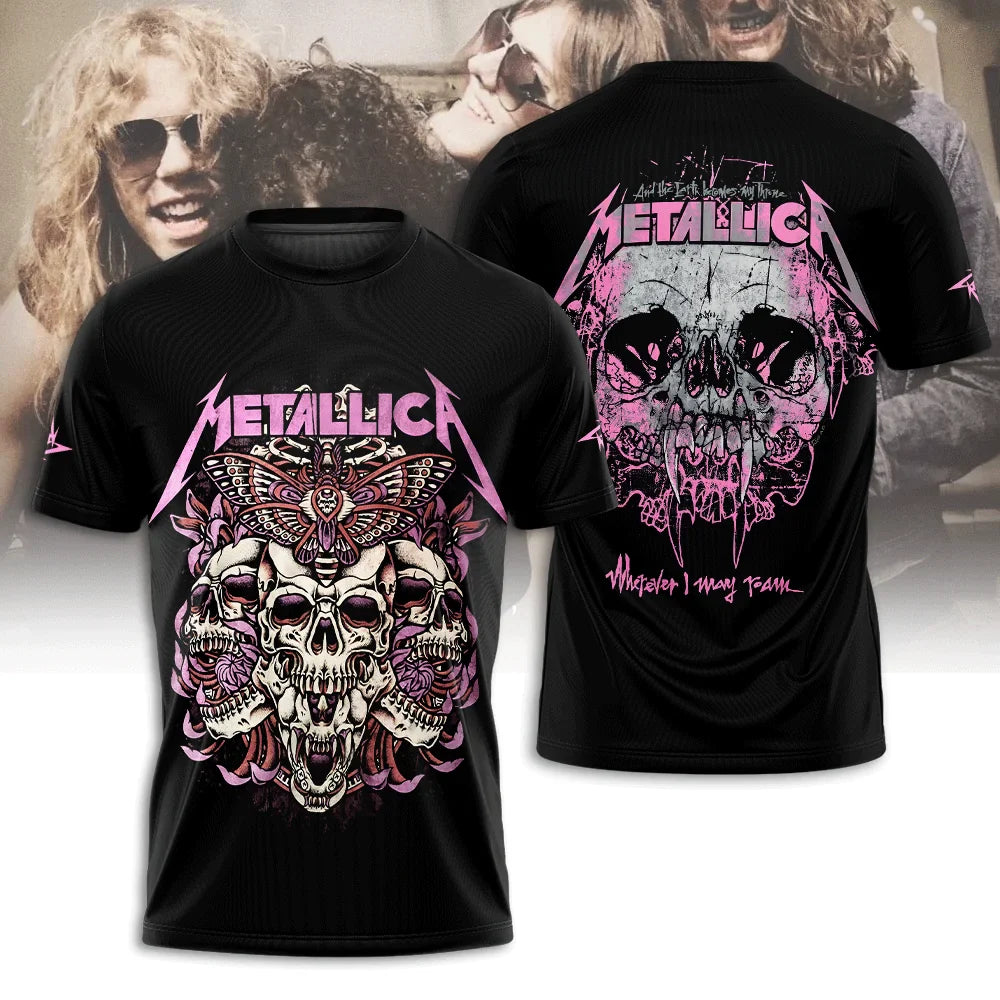 LIMITED EDITION - NEW CUSTOMIZED METALLICA T-SHIRT, HOODIE, ZIP HOODIE