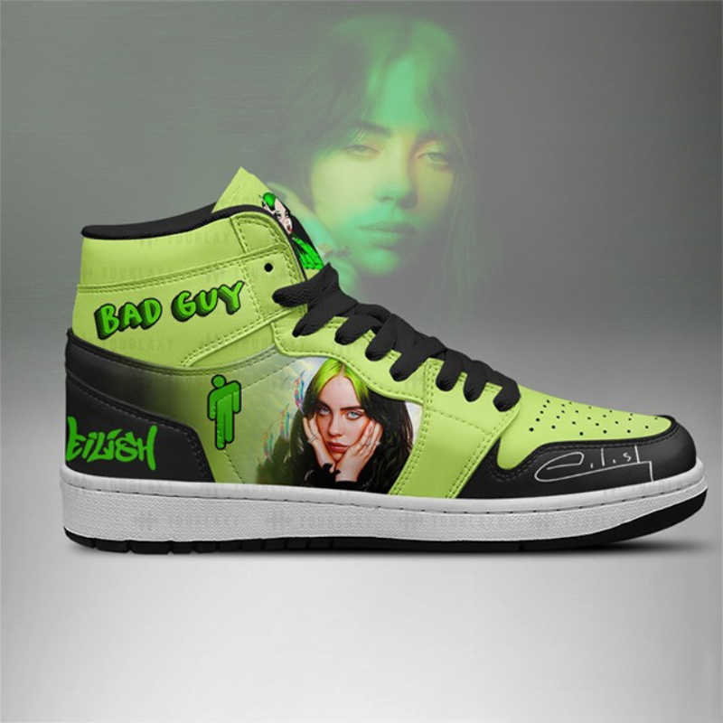 LIMITED EDITION - NEW CUSTOMIZED BILLIE EILISH AIR JORDAN SHOES