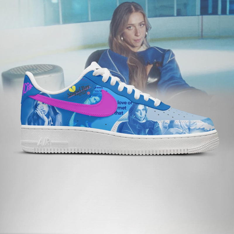 LIMITED EDITION - NEW CUSTOMIZED TATE MCRAE AF1 SHOES