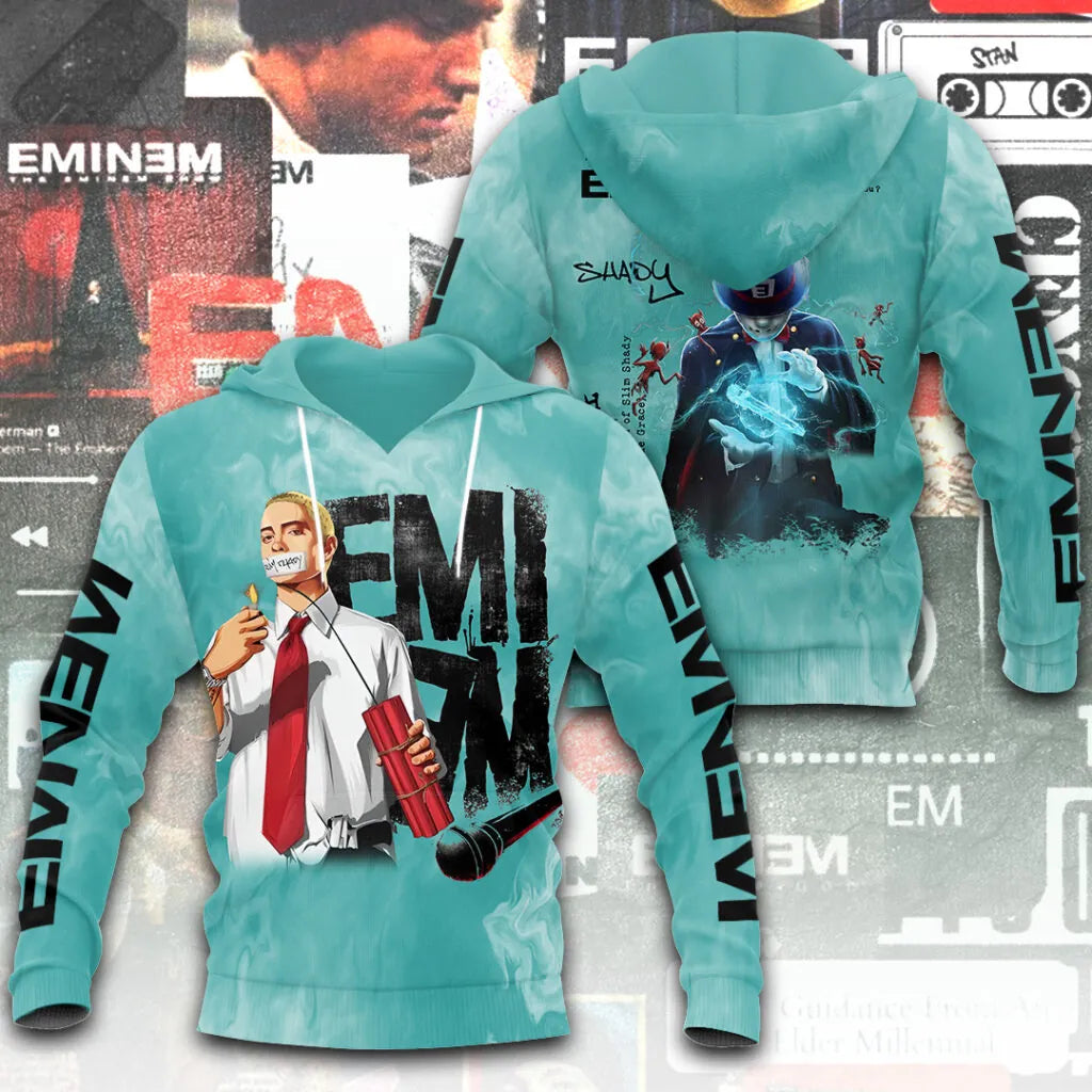 LIMITED EDITION - NEW CUSTOMIZED EMINEM T-SHIRT, HOODIE, ZIP HOODIE