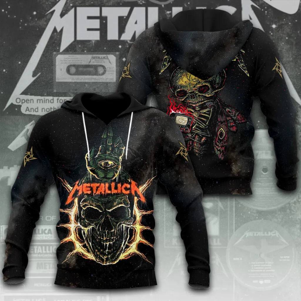 LIMITED EDITION - NEW CUSTOMIZED METALLICA T-SHIRT, HOODIE, ZIP HOODIE