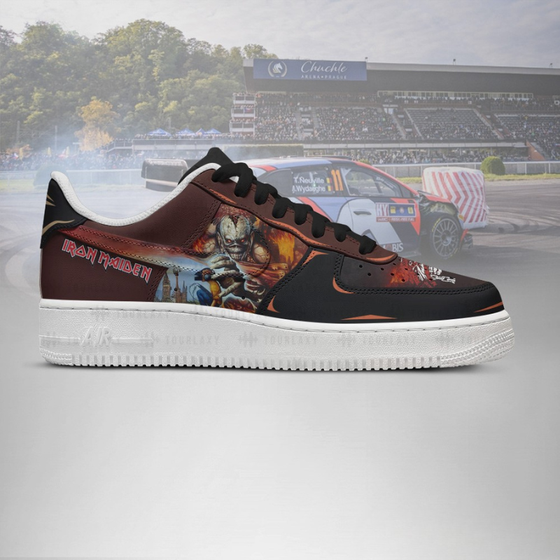 LIMITED EDITION - NEW CUSTOMIZED IRON MAIDEN AF1 SHOES
