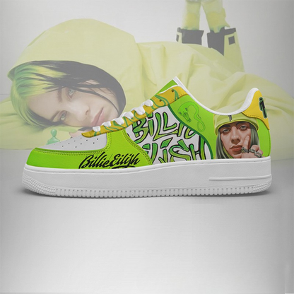 LIMITED EDITION - NEW CUSTOMIZED BILLIE EILISH AF1 SHOES