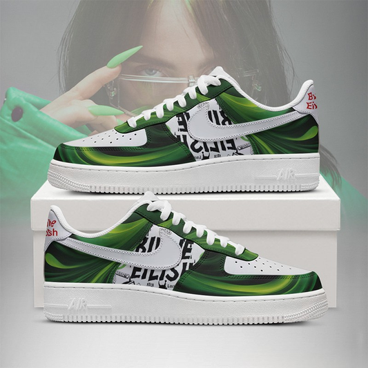LIMITED EDITION - NEW CUSTOMIZED BILLIE EILISH AF1 SHOES