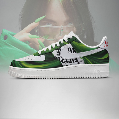 LIMITED EDITION - NEW CUSTOMIZED BILLIE EILISH AF1 SHOES