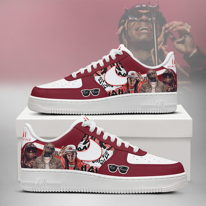LIMITED EDITION - NEW CUSTOMIZED LIL WAYNE AF1 SHOES