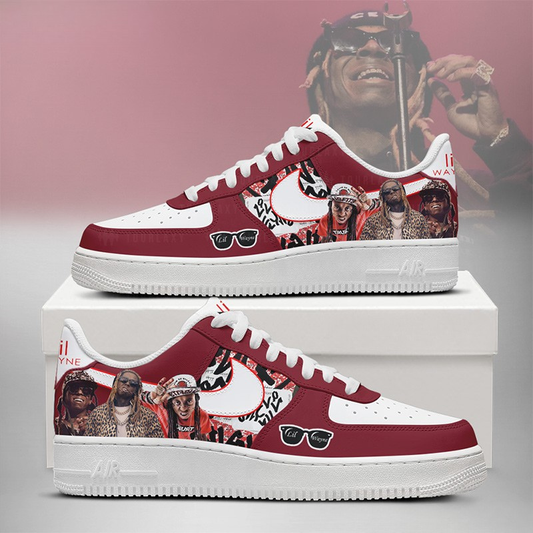 LIMITED EDITION - NEW CUSTOMIZED LIL WAYNE AF1 SHOES