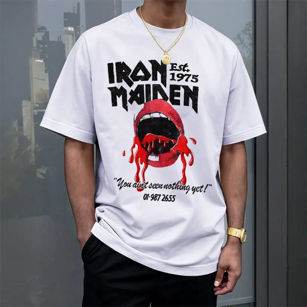 LIMITED EDITION - NEW CUSTOMIZED IRON MAIDEN T-SHIRT, HOODIE, ZIP HOODIE