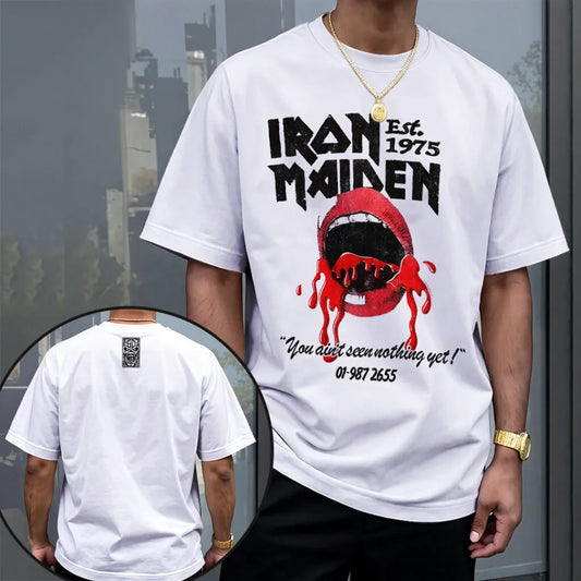 LIMITED EDITION - NEW CUSTOMIZED IRON MAIDEN T-SHIRT, HOODIE, ZIP HOODIE