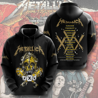 LIMITED EDITION - NEW CUSTOMIZED METALLICA T-SHIRT, HOODIE, ZIP HOODIE