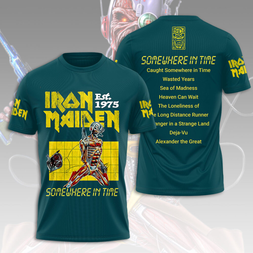 LIMITED EDITION - NEW CUSTOMIZED IRON MAIDEN T-SHIRT, HOODIE, ZIP HOODIE
