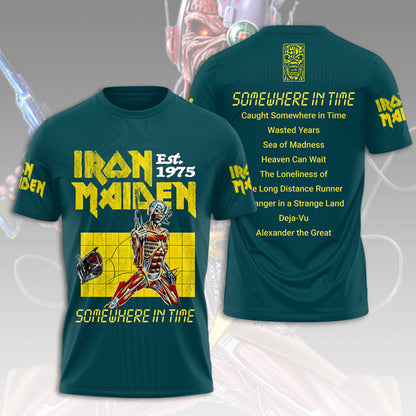 LIMITED EDITION - NEW CUSTOMIZED IRON MAIDEN T-SHIRT, HOODIE, ZIP HOODIE