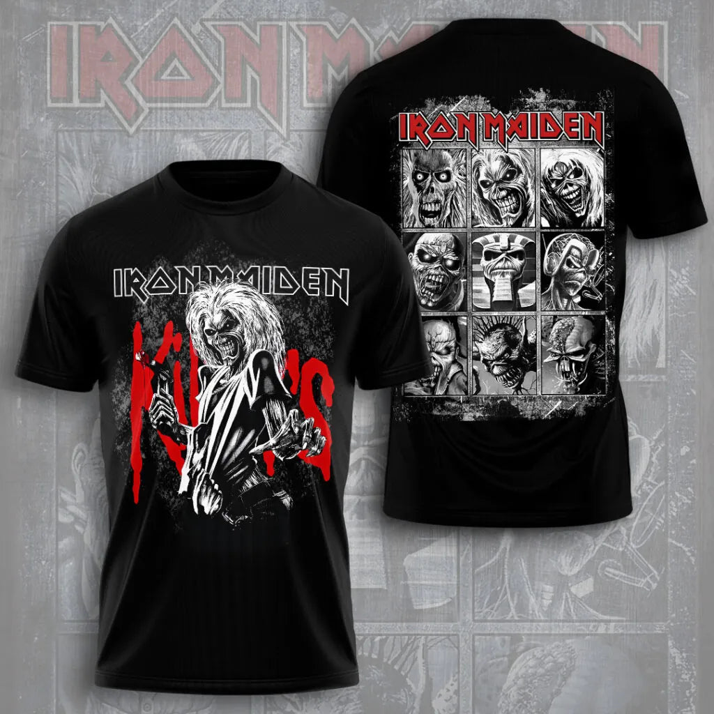 LIMITED EDITION - NEW CUSTOMIZED IRON MAIDEN T-SHIRT, HOODIE, ZIP HOODIE