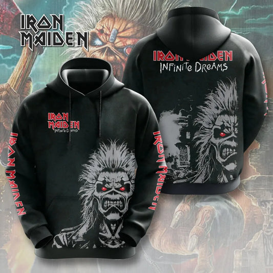 LIMITED EDITION - NEW CUSTOMIZED IRON MAIDEN T-SHIRT, HOODIE, ZIP HOODIE