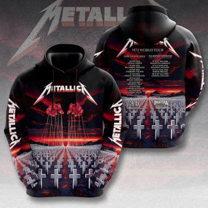 LIMITED EDITION - NEW CUSTOMIZED METALLICA T-SHIRT, HOODIE, ZIP HOODIE