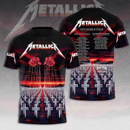 LIMITED EDITION - NEW CUSTOMIZED METALLICA T-SHIRT, HOODIE, ZIP HOODIE