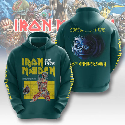 LIMITED EDITION - NEW CUSTOMIZED IRON MAIDEN T-SHIRT, HOODIE, ZIP HOODIE